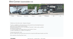 Desktop Screenshot of mini-corner.dk